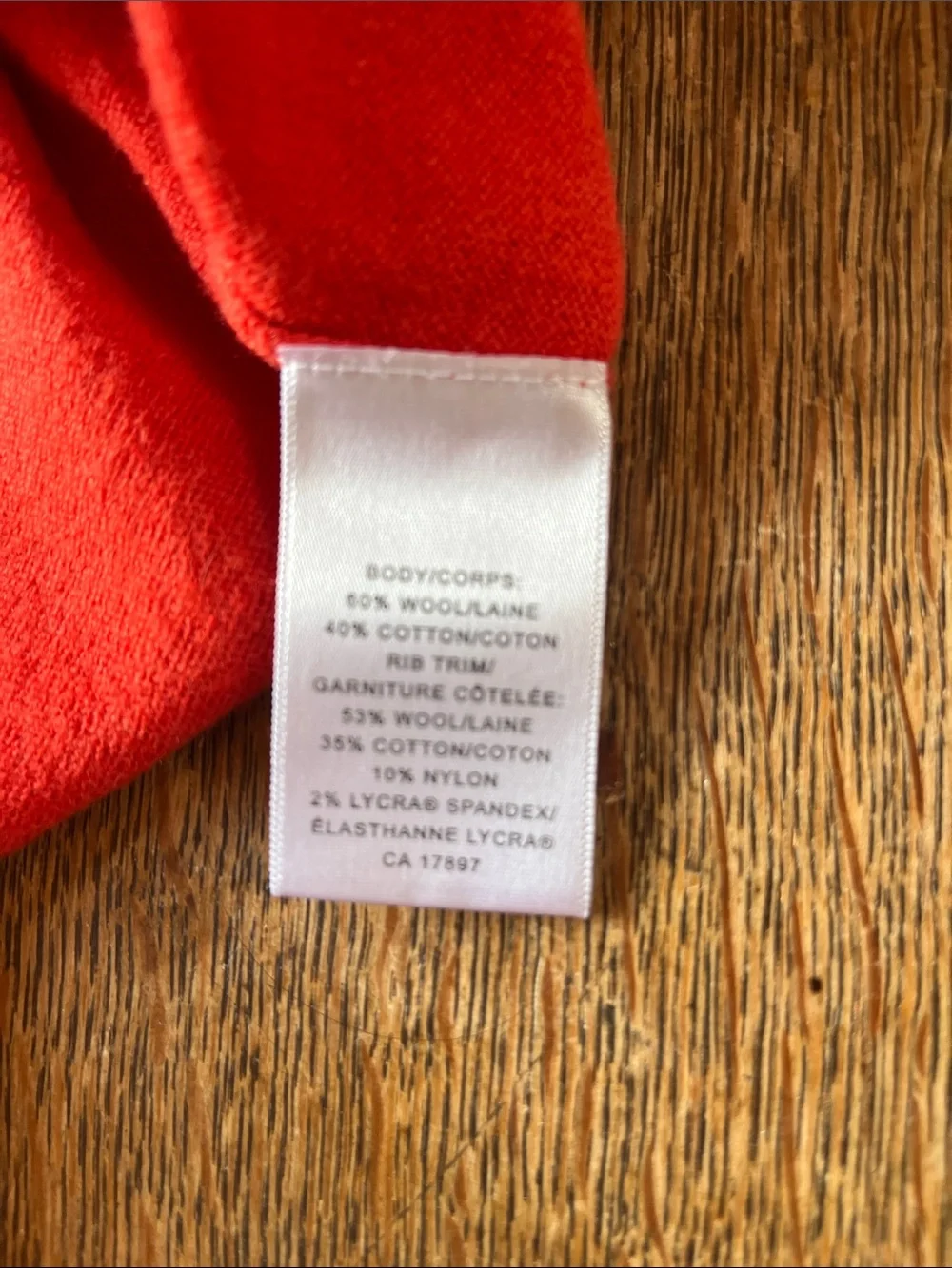 Banana Republic Bright Red Collarless Knit Cardigan